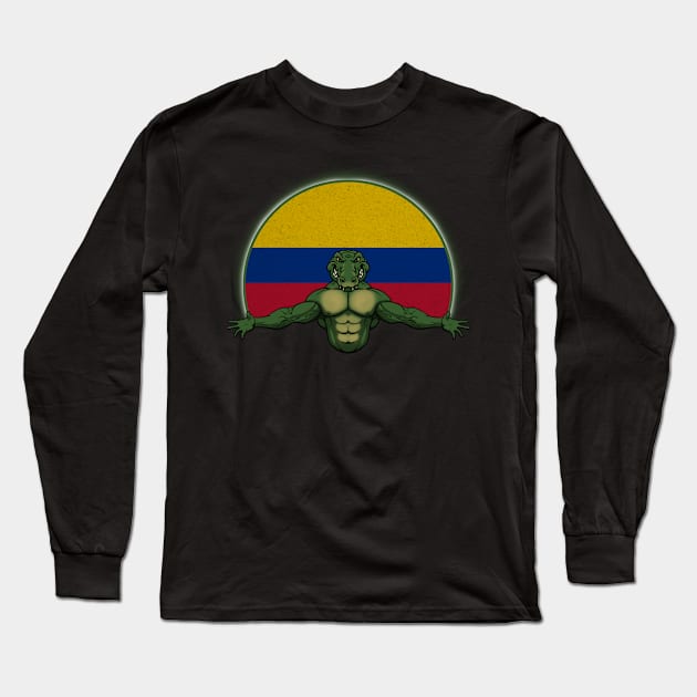 Gator Colombia Long Sleeve T-Shirt by RampArt